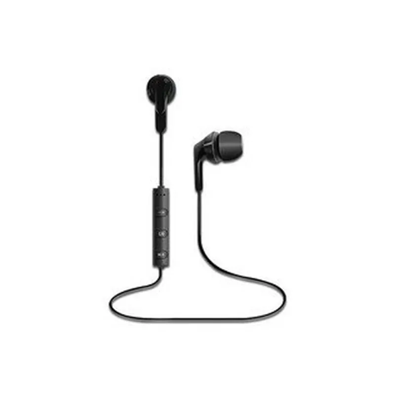 Auriculares Ginga GIAUDBT01 - Inalámbrico - Bluetooth - Negro - GIAUDBT01
