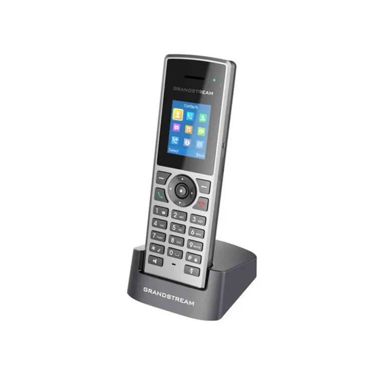 Teléfono Grandstream DP722 - Inalámbrico - 10 Líneas - Push-To-Talk - Gris - DP722