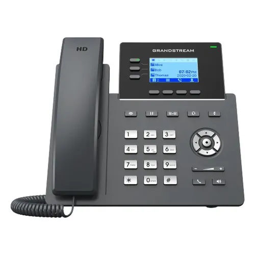 Teléfono IP Grandstream Networks GRP2603P - 3 líneas - 2 Puertos Gigabit - PoE - GRP2603P