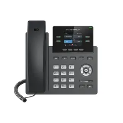 Teléfono IP Grandstream GRP2612W - 2 Líneas - Wi-Fi - Negro - GRP2612W