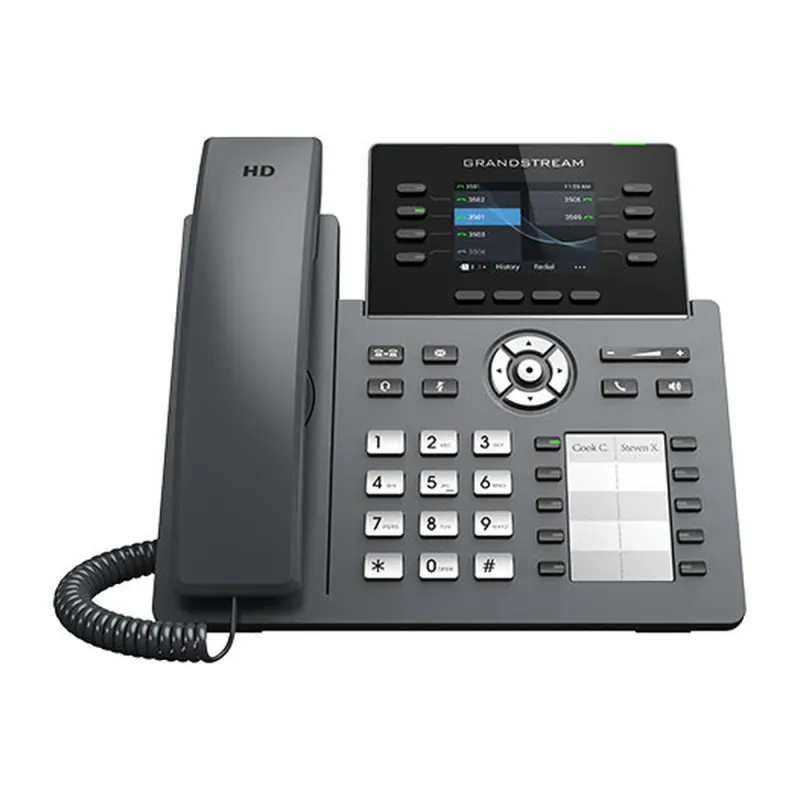 Teléfono IP Grandstream GRP2634 - 8 Líneas - 4 SIP - PoE - GRP2634