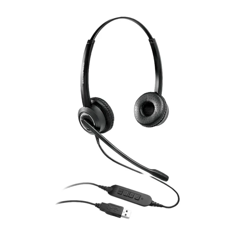 Diadema Grandstream Networks GUV3000 - Alámbrico - Micrófono - USB - GUV3000