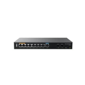 Router Grandstream Networks GWN7003 - 2200Mbps - 9 Puertos RJ-45 - 2 Puertos SFP - GWN7003