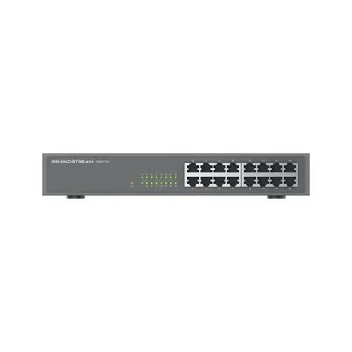 Switch Grandstream Networks GWN7702 - Gigabit Ethernet - 16 Puertos - No Gestionado - GWN7702 Switch Grandstream Networks GWN7702 - Gigabit Ethernet - 16 Puertos - No Gestionado - GWN7702