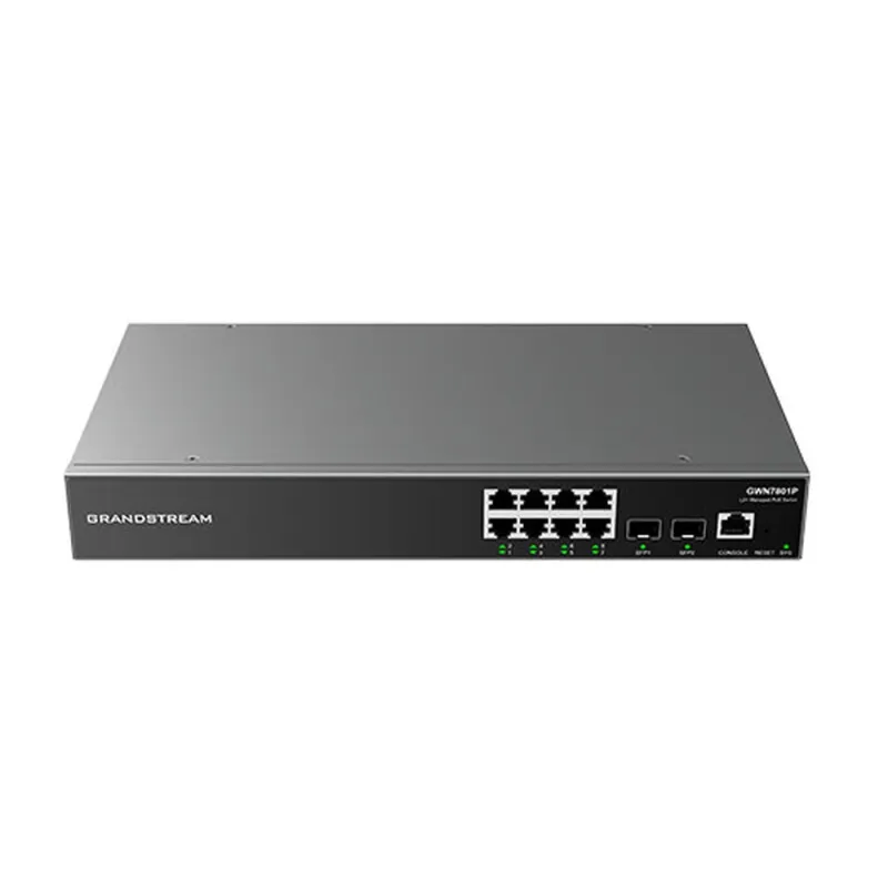 Switch Grandstream Networks GWN7801 - 8 Puertos - Gigabit - 2 SFP - Gestionado - GWN7801