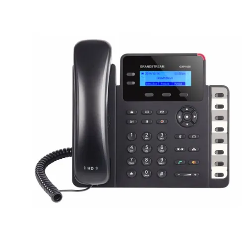 Teléfono IP Grandstream GXP1628 - 2 Líneas - Negro - GXP1628