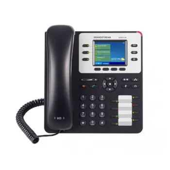 Teléfono IP Grandstream GXP2130 - 3 Líneas - 3 SIP - Negro - GXP2130