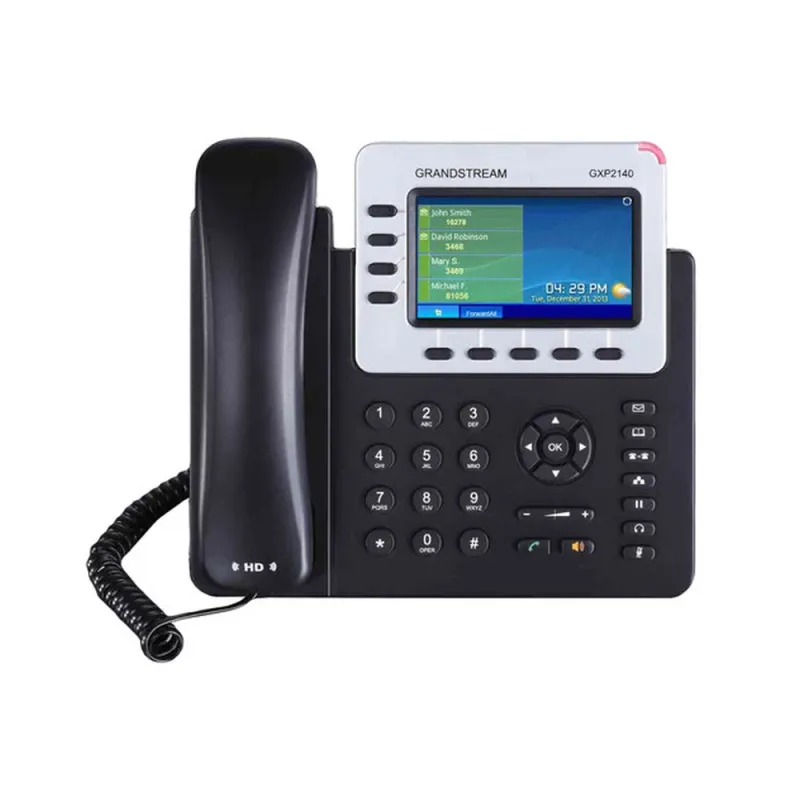 Teléfono IP Grandstream GXP2140 - 4 Líneas - Negro - GXP2140