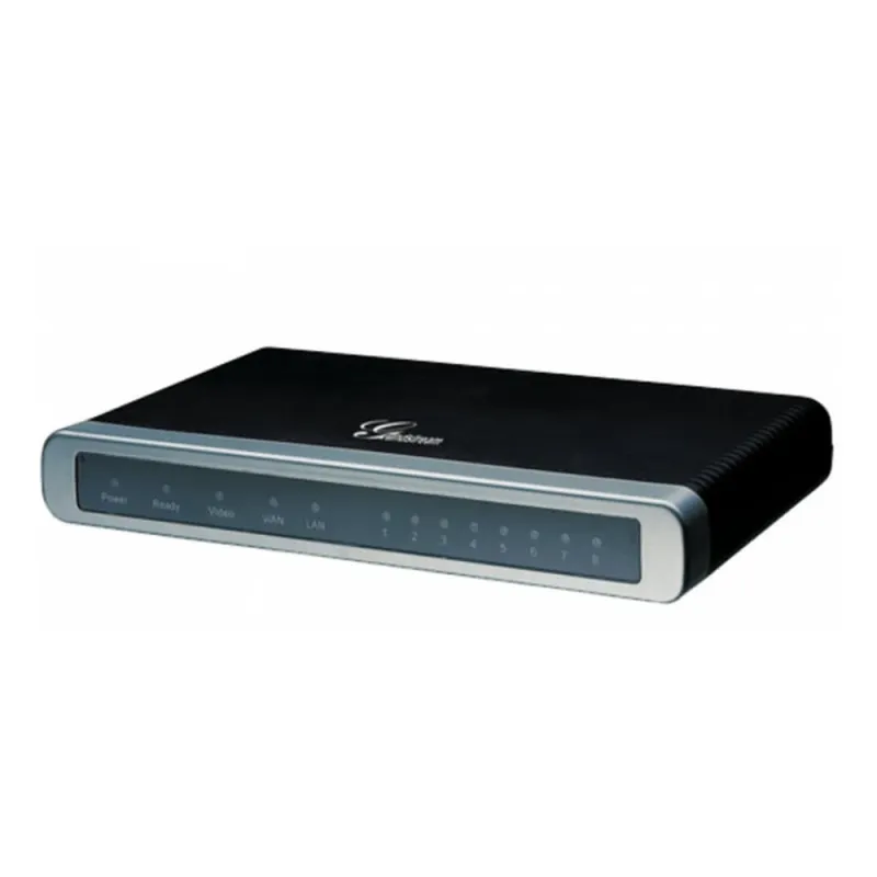 Adaptador Grandstream GXW4104 - 4 Puertos FXO - RJ-45 - Protección SRTP - GXW4104