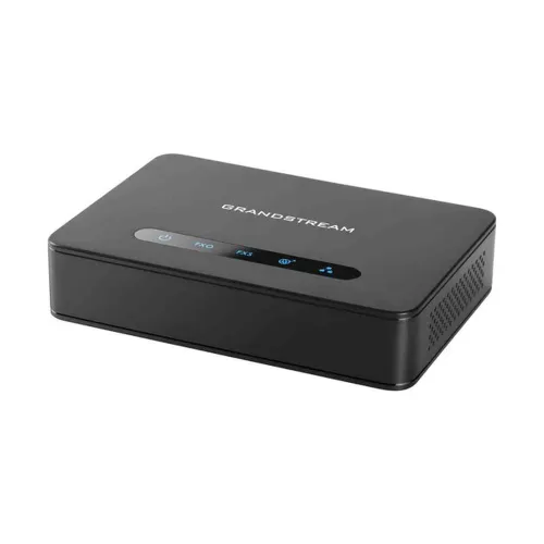 Adaptador Grandstream HT813 - 1 Puerto FXS - 1 Puerto FXO - 2 Perfiles SIP - 2 Puertos RJ-45 - HT813