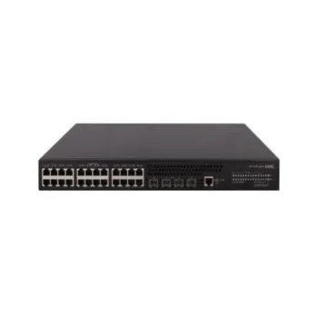 Switch H3C S5130S-28S-PWR-EI - Gigabit Ethernet - 24 Puertos PoE - 4 SFP - 9801A1NE