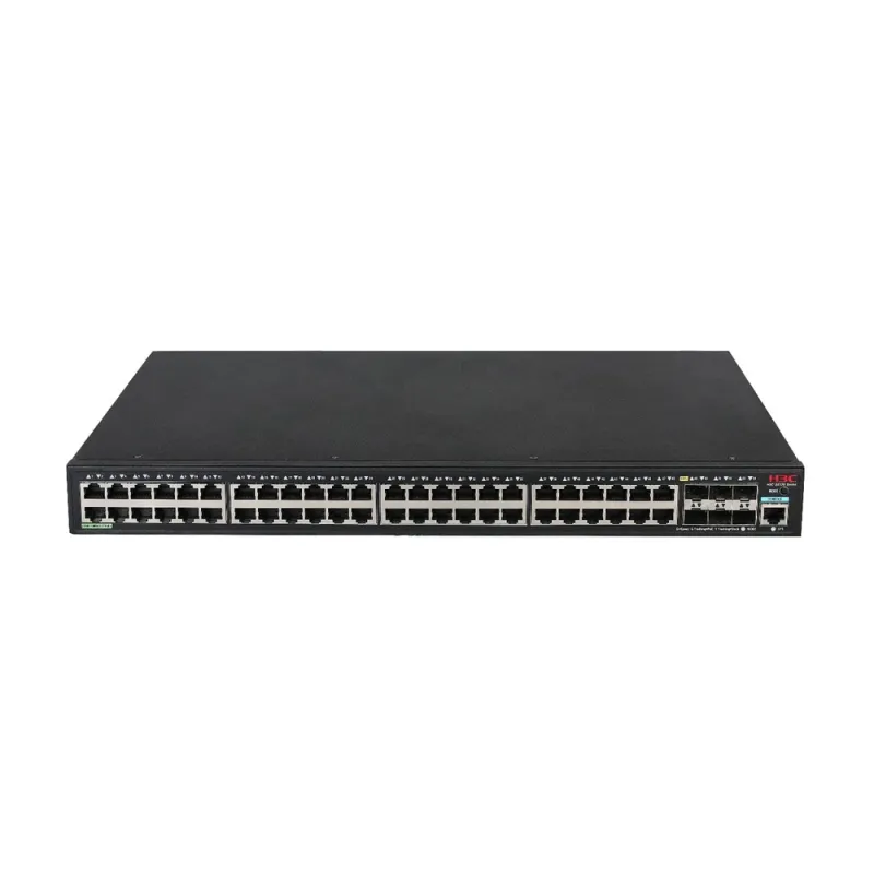 Switch H3C S5170-54S-PWR-EI - Gigabit Ethernet - 48 Puertos PoE+ - 6 SFP+ - Gestionado - 9801A3PS