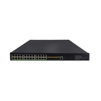 Switch H3C S5170-28S-HPWR-EI - Gigabit Ethernet - 24 Puertos PoE - 4 SFP+ - Gestionado - 9801A3PV