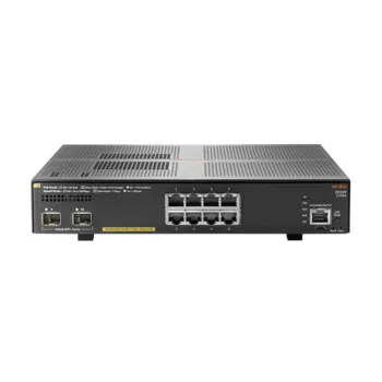 Switch Aruba 2930F - 8 Puertos - Gigabit - PoE - 2 SFP+ - Gestionado - JL258A
