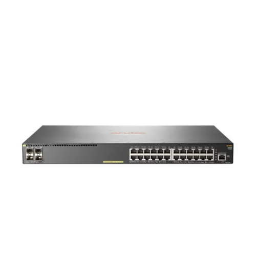 Switch Aruba 2930F - 24 Puertos - Gigabit - PoE - 4 SFP - Gestionado - JL261A
