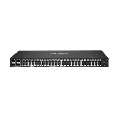 Switch Aruba 6100 - Gigabit Ethernet - 48 Puertos - 4 SFP+ - Gestionado - JL676A