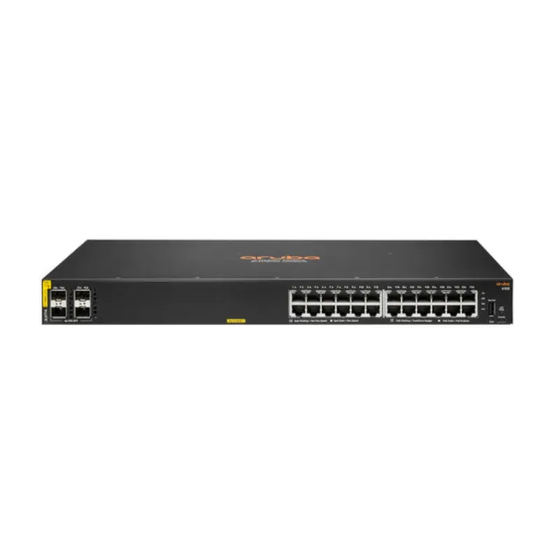Switch Aruba 6100 - 24 Puertos - Gigabit - PoE - 4 SFP - Gestionado - JL677A