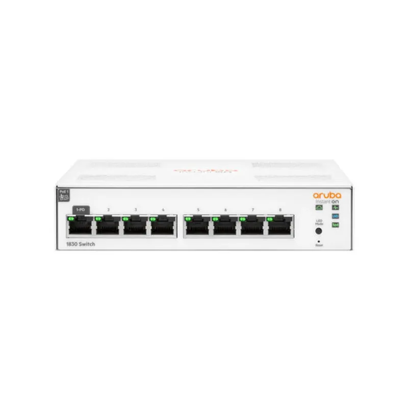 Switch Aruba Instant On 1830 - 8 Puertos - Gigabit - Gestionado - JL810A