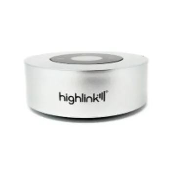 Bocina Highlink Touch Speaker - Inalámbrico - Bluetooth - 3.5mm - Plata - 7500462951511