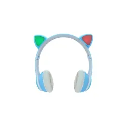 Audífonos Highlink CAT HEADPHONES - Inalámbrico - Bluetooth - Azul - CAT HEADPHONES Audífonos Highlink CAT HEADPHONES - Inalámbrico - Bluetooth - Azul - CAT HEADPHONES