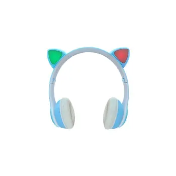 Audífonos Highlink CAT HEADPHONES - Inalámbrico - Bluetooth - Azul - CAT HEADPHONES