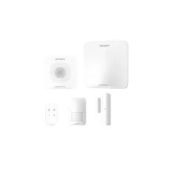 Kit de Alarma HIKVISION AXHOME-KIT-GSM - Llavero - Detector PIR - Contacto Magnético - Sirena Compatible con Hik-Connect P2P - AXHOME-KIT-GSM Kit de Alarma HIKVISION AXHOME-KIT-GSM - Llavero - Detector PIR - Contacto Magnético - Sirena Compatible con Hik-Connect P2P - AXHOME-KIT-GSM