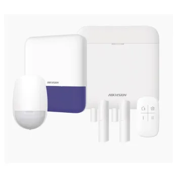 Kit de Alarma Hikvison AX Pro - Hub - Sensor PIR - 2 Contactos Magnéticos - Sirena - AXPRO-KIT