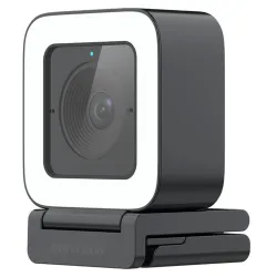 Cámara Web HIKVISION DS-UL2 - 1080p - Lente 3.6mm - USB - Micrófono Integrado - Aro de Luz - DS-UL2