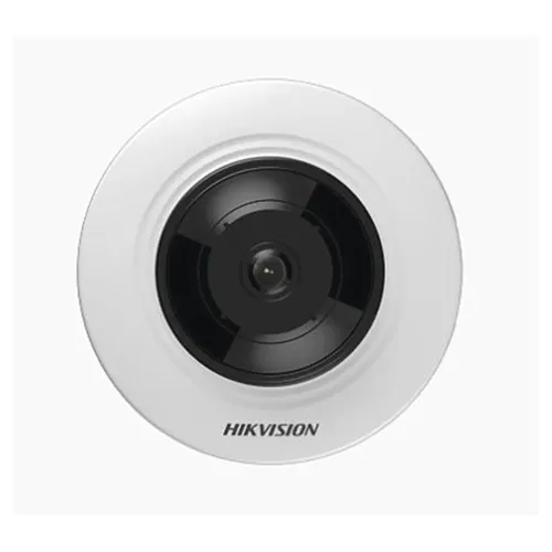Cámara IP Hikvision DS-2CD2955G0-IS(U) - 5MP - Fisheye - Lente Focal 1.05mm - IR 8M - Ethernet - DS-2CD2955G0-ISU