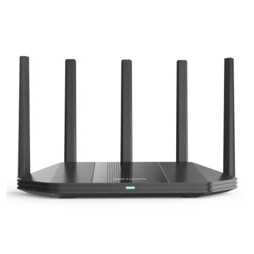 Router HIKVISION DS-3WR30X - 2.4/5GHz - 4x RJ-45 - 3000Mbps - 5 Antenas - DS-3WR30X