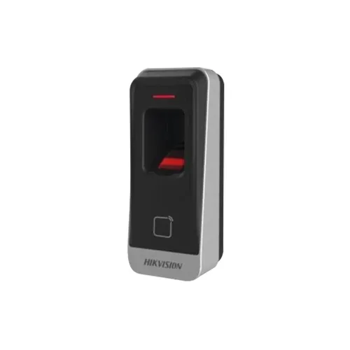 Lector Esclavo HIKVISION DS-K1201A-MF - Tarjetas MIFARE - Huella Digital - RS-485 - IP65 - DS-K1201A-MF Lector Esclavo HIKVISION DS-K1201A-MF - Tarjetas MIFARE - Huella Digital - RS-485 - IP65 - DS-K1201A-MF