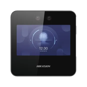 Lector Biométrico HIKVISION DS-K1A340-WX - Pantalla Táctil - 4.3" - Reconocimiento Facial - 1500 Rostros - Distancia de 0.3 a 1.5 m - DS-K1A340-WX