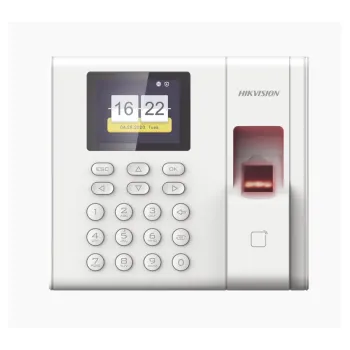 Lector Biométrico HIKVISION DS-K1A8503EF-B - 2.4" - 1,000 Huellas - 1,000 Tarjetas EM - USB - TCP/IP - DS-K1A8503EF-B