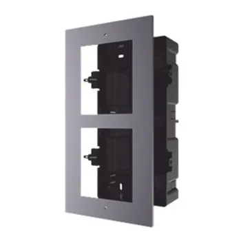 Base HIKVISION DS-KD-ACF2 - 2 Espacios - Para Empotrar Módulos de Videoporteros - DS-KD-ACF2