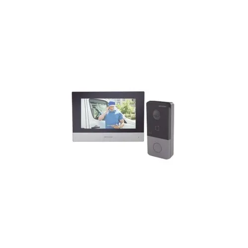Kit de Videoportero IP HIKVISION DS-KIS603-P - 2MP - 7" - Microfono Integrado - Wi-Fi - Incluye Frente de Calle DS-KV6113-WPE1(C) - DS-KIS603-P Kit de Videoportero IP HIKVISION DS-KIS603-P - 2MP - 7" - Microfono Integrado - Wi-Fi - Incluye Frente de Calle DS-KV6113-WPE1(C) - DS-KIS603-P