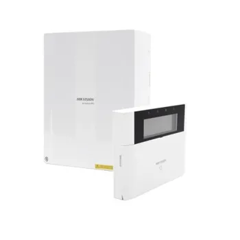 Kit de Alarma HIKVISION AX HYBRID PRO - Panel Híbrido - Teclado LCD - DS-PHA64-LPK