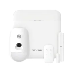 Kit de Alarma Hikvision AX PRO - Hub - Sensor PIR con cámara - Contacto Magnético - Control Remoto - Wi-Fi - DS-PWA48-KS-CAM Kit de Alarma Hikvision AX PRO - Hub - Sensor PIR con cámara - Contacto Magnético - Control Remoto - Wi-Fi - DS-PWA48-KS-CAM