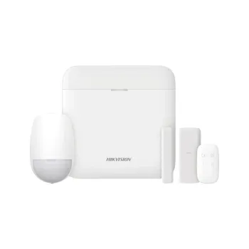 Kit de Seguridad HIKVISION AX PRO - HUB DS-PWA48-E-WB - Sensor PIR - Contacto Magnético - Control Remoto - DS-PWA48-KSLIM