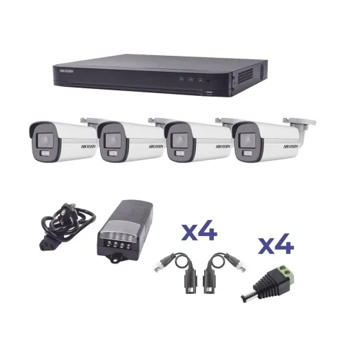 Kit de Vigilancia HIKVISION KH1080P4BC - DVR iDS-7204HQHI-M1/S(C) - 4 Cámaras DS-2CE10DF0T-F - 4 Transceptores TT-101-F-TURBO - Fuente de Poder PS-12DC4C - KH1080P4BC Kit de Vigilancia HIKVISION KH1080P4BC - DVR iDS-7204HQHI-M1/S(C) - 4 Cámaras DS-2CE10DF0T-F - 4 Transceptores TT-101-F-TURBO - Fuente de Poder PS-12DC4C - KH1080P4BC