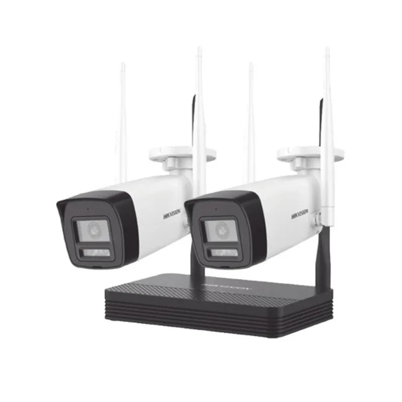 Kit de Vigilancia HIKVISION NKS422W0H - NVS 4 Canales - 2 Cámaras Tipo Bala - NKS422W0H