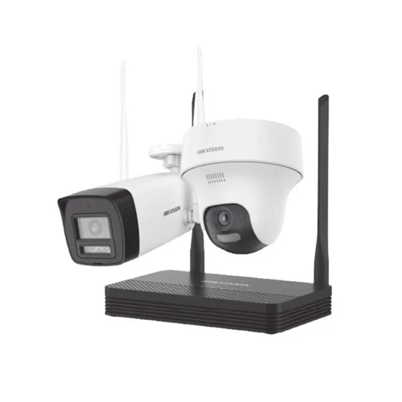 Kit de Vigilancia HIKVISION NKS424W02H - NVS 4 Canales - Cámara DS-2CV1043G2-LIDWF(B) - Cámara DS-2CV1F43G2-LIDWF(B) - NKS424W02H