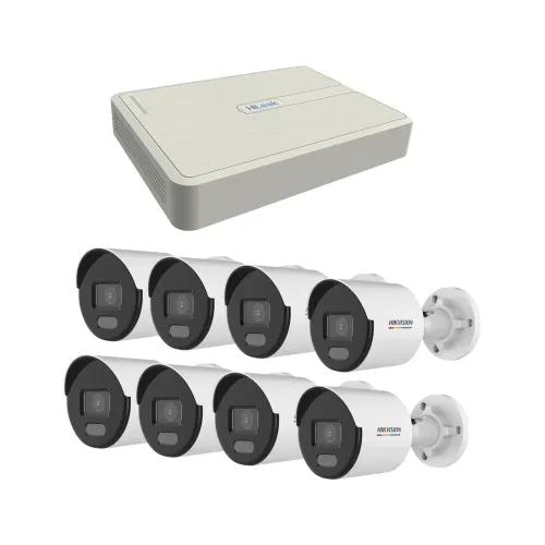 Kit de Vigilancia HIKVISION KIPCV2M/8B - NVR NVR-108H-D/8P(C) de 8 Canales - 8 Cámaras IP DS-2CD1027G0-L(C) - KIPCV2M/8B Kit de Vigilancia HIKVISION KIPCV2M/8B - NVR NVR-108H-D/8P(C) de 8 Canales - 8 Cámaras IP DS-2CD1027G0-L(C) - KIPCV2M/8B
