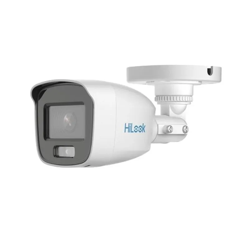 Cámara CCTV HiLook -THC-B129-MS - 2MP - Bala - 20M Luz blanca - Micrófono - THC-B129-MS