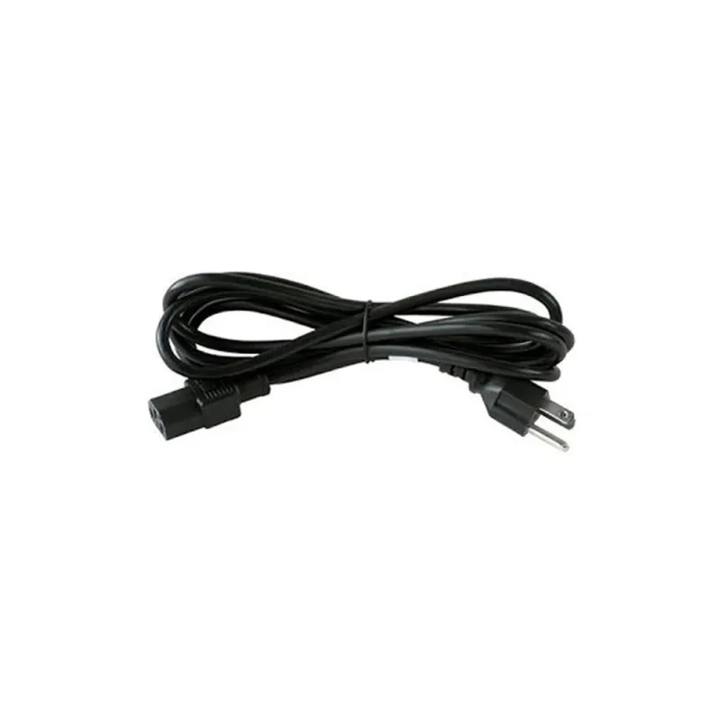 Cable de Alimentación Honeywell 2.5m Tipo B con Conexión a Tierra de 3 Clavijas a Conector C13 - Recto, Compatible con Fuentes de Poder y Equipos Eléctricos - 130063