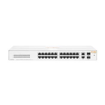 Switch Aruba Instant On 1430 26G - 26 Puertos - RJ-45 - 2 Puertos SFP - R8R50A