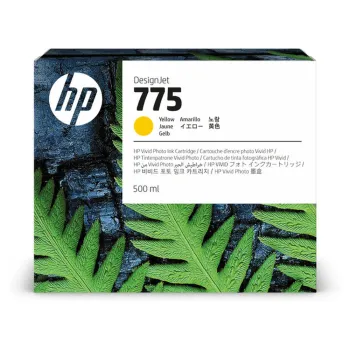 Tinta HP 775 - Amarillo - 500ml - 1XB19A