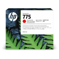 Tinta HP 775 - Rojo Cromático - 500ml - 1XB20A