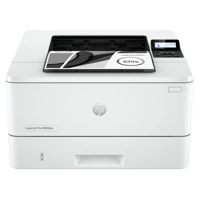 Impresora HP LaserJet Pro 4003dw - 42ppm - Láser - USB - Ethernet - Wi-Fi - Bluetooth - 2Z610A