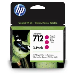 Cartucho de Tinta HP 712 - Magenta - DesignJet - Original - (3ED78A) - 3ED78A Cartucho de Tinta HP 712 - Magenta - DesignJet - Original - (3ED78A) - 3ED78A