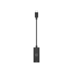 Adaptador de Red HP G2 - USB-C a RJ-45 - Negro - 4Z527AA Adaptador de Red HP G2 - USB-C a RJ-45 - Negro - 4Z527AA